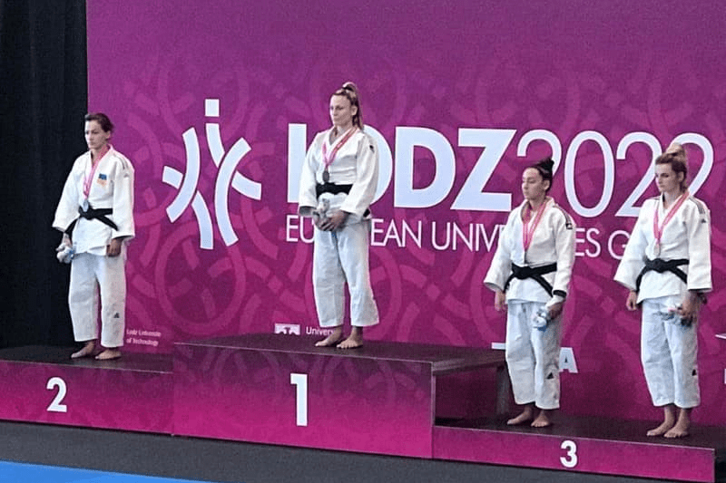 Вихованка ірпінського клубу стала срібною призеркою Європейських ігор із дзюдо