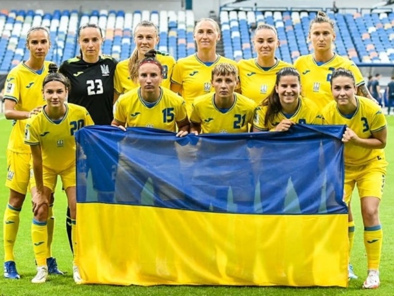Жіноча футбольна збірна України посідає 34 місце рейтингу ФІФА