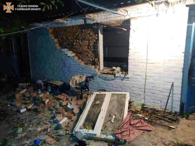 У будинку на Київщині стався вибух – травмовано три людини, у тому числі немовля