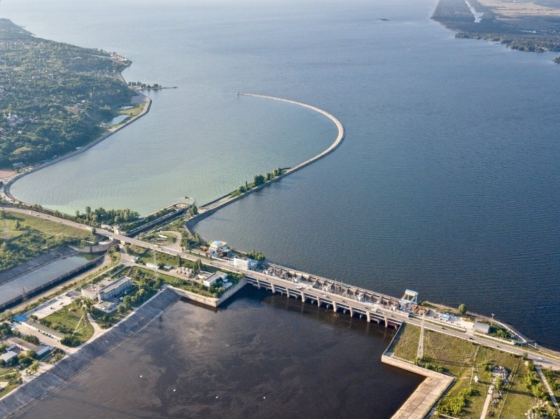 Після теракту на Каховській ГЕС поліція осилила патрулювання біля Київської ГЕС