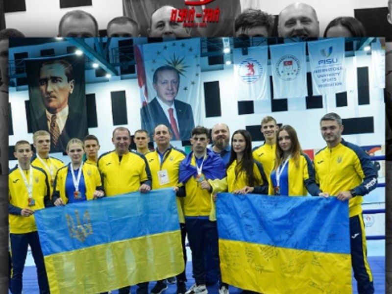 Українці виграли сім медалей на студентському Кубку світу з муай-тай