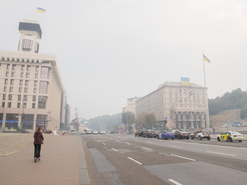 Закривайте вікна: задимленість у Києві утримуватиметься і завтра