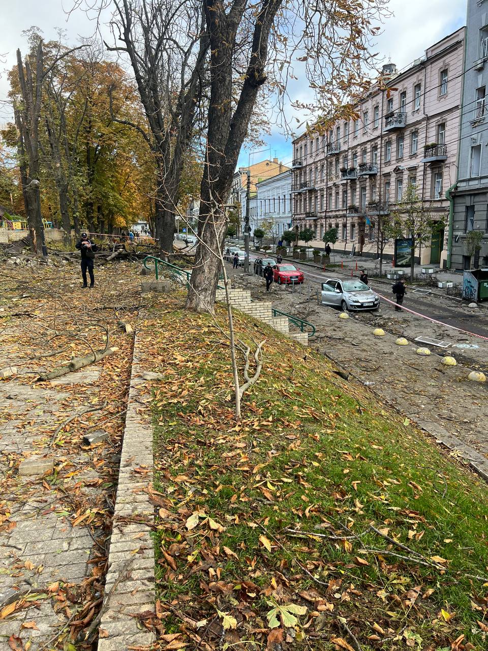 ракетний обстріл парк шевченка