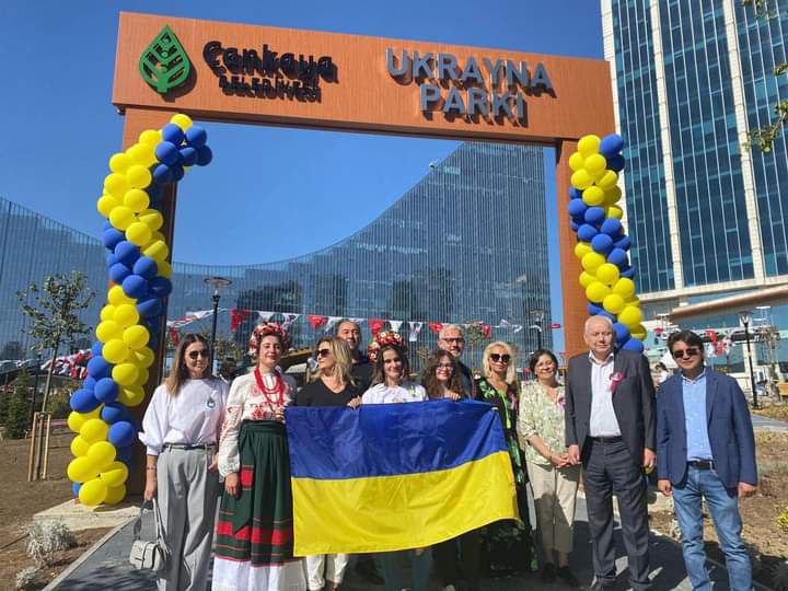 Тепер у турецькій Анкарі, окрім Української вулиці, є і Український парк