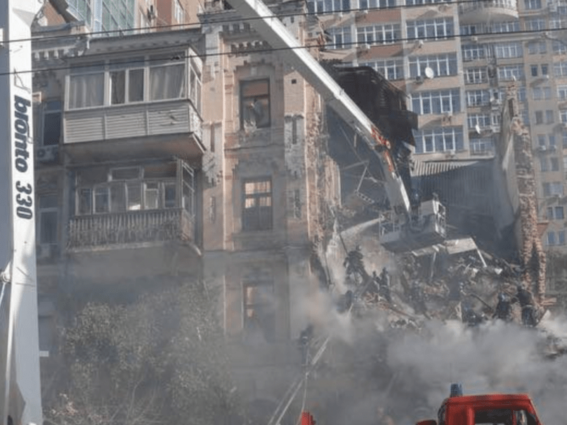 Збільшилась кількість жертв вибуху на Жилянській у Києві