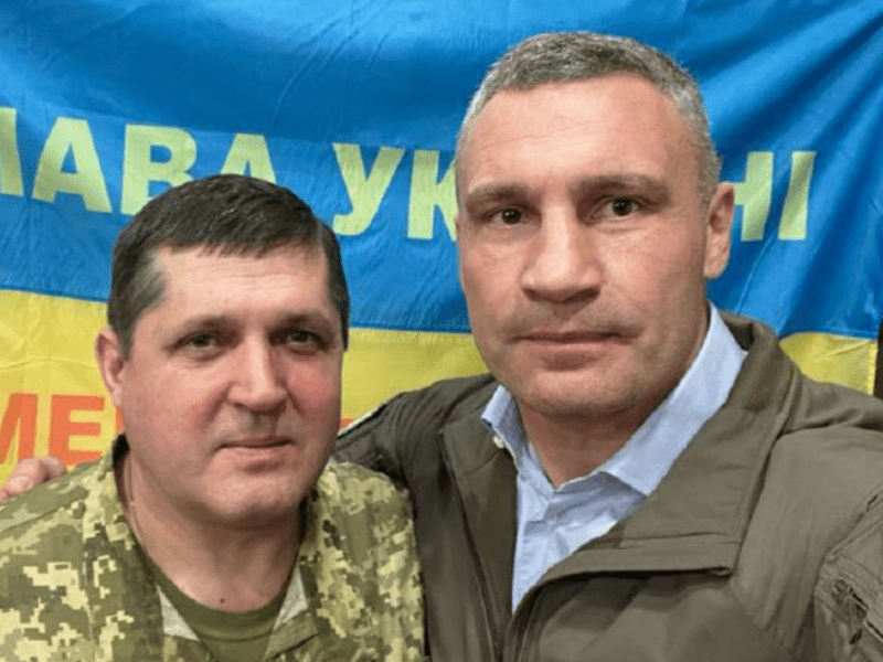 Кличко подякував Жирнову за захист Києва від російських варварів