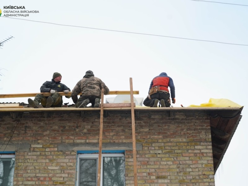 У Бородянці відновлюють 12 багатоквартирних будинків
