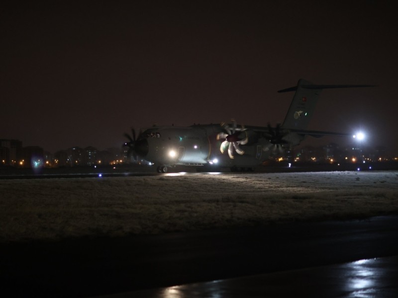 З аеропорту “Бориспіль” вилетіли два військово-транспортні літаки Туреччини, які стояли там з 24 лютого
