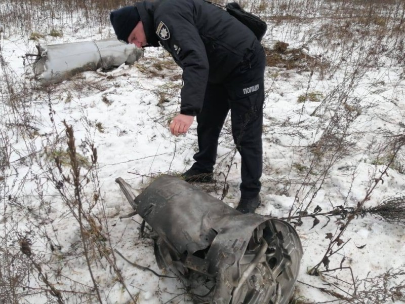 На Київщині виявили 8 місць падіння ворожих ракет – фото