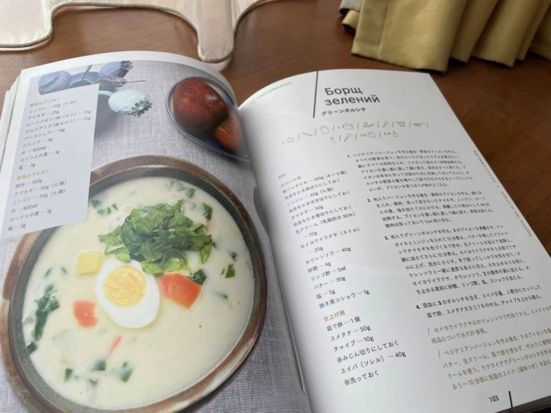 У Японії випустять книгу з рецептами української кухні