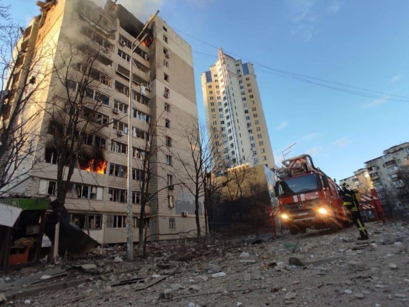 У Шевченківському районі відновили пошкоджені ракетами будинки на вулиці Гаврилишина