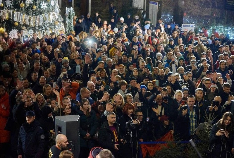 Чоловіча хорова капела “Дударик” співатиме колядки і щедрівки на залізничному вокзалі