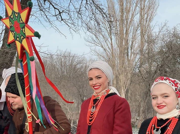 У Музеї просто неба відсвяткували Різдво: з колядками, вертепами, водінням кози