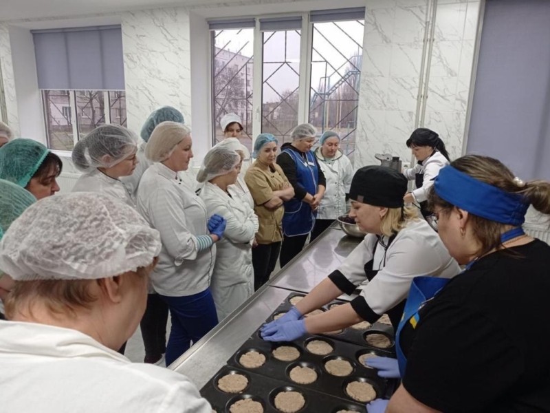На Київщині провели навчання кухарів у межах реформи шкільного харчування