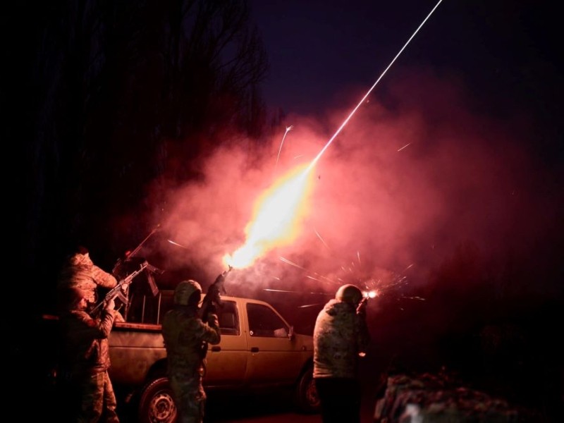 Ловці «шахедів»: Сили оборони показали як проходить полювання в небі Києва