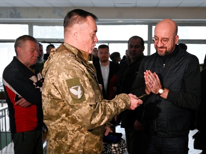 Президент Євроради перебуває з візитом у Києві