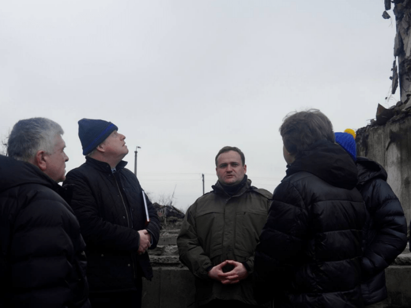 У День Соборності України Борис Джонсон відвідав Бучу та Бородянку (ФОТО)