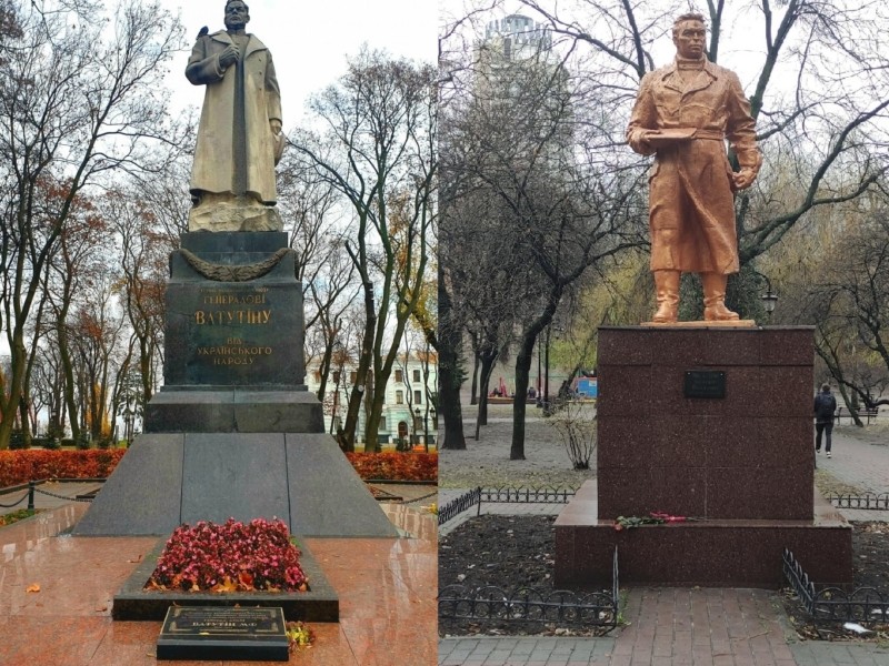 Пам’ятники геть, останки радянського генерала на кладовище: знесення монументів Ватутіну та Чкалову розглянуть в Київраді