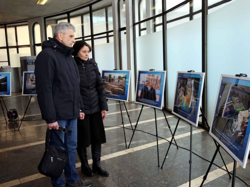 «Перерваний політ». Стартувала виставка військового фотографа, загиблого в авіатрощі в Броварах