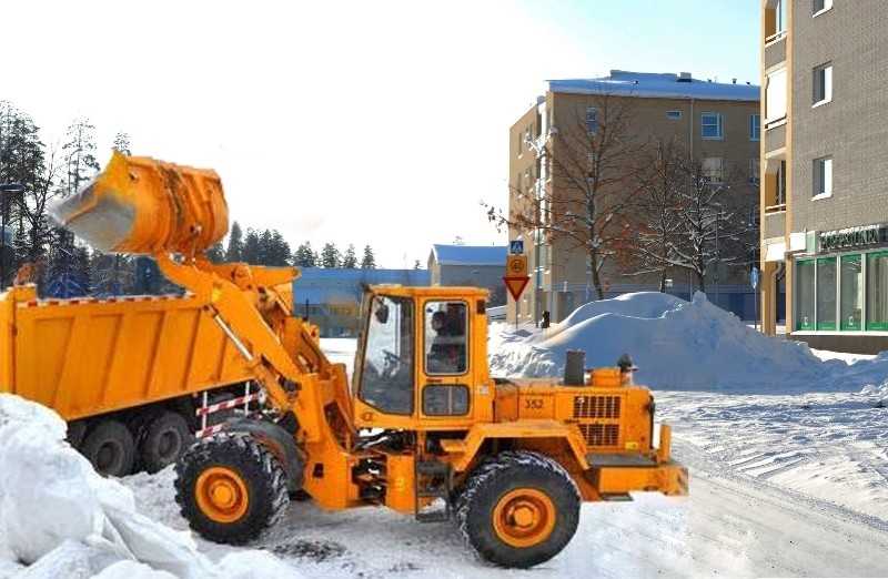 У Києві через сніг до прибирання вулиць залучили 118 одиниць спецтехніки
