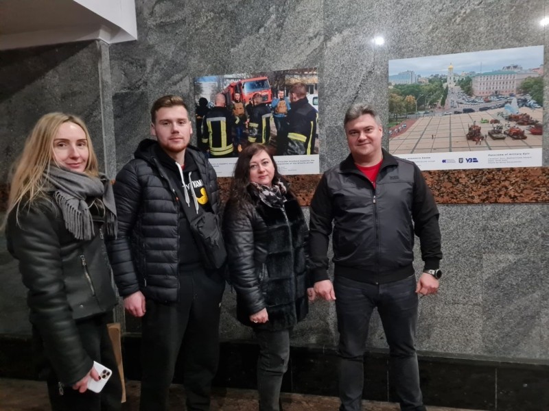 У Львові відкрилася виставка світлин про оборону Києва