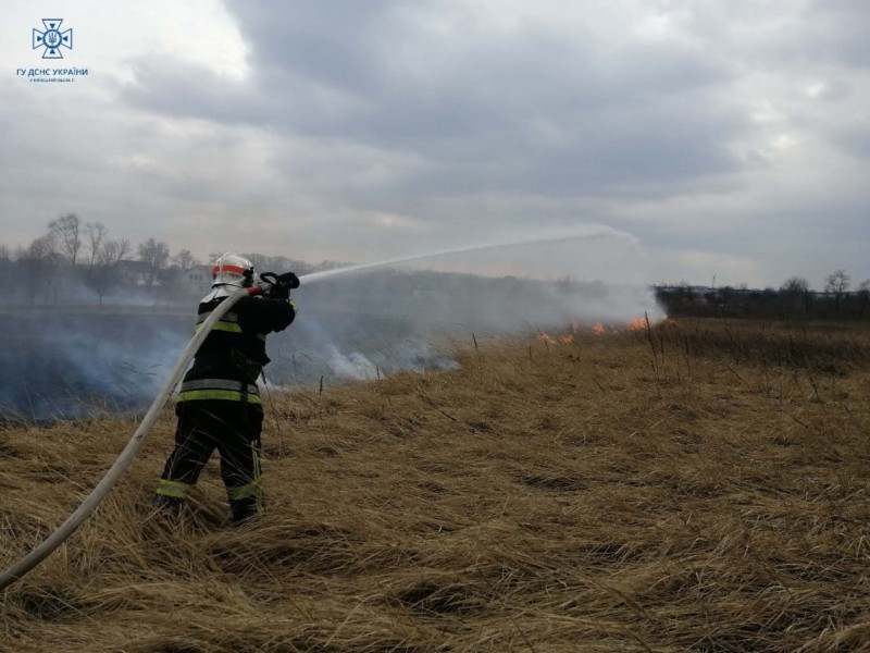 На Київщині вирували масштабні пожежі в екосистемах