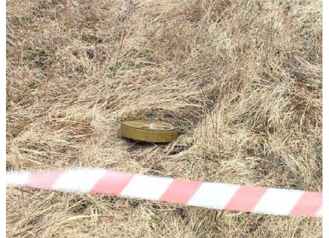 Вбивча небезпека: у Бучанському районі виявили протитанкову міну