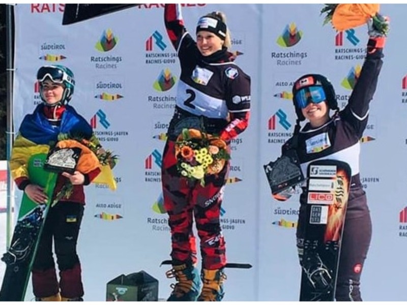 Українська спортсменка здобула «срібло» етапу Кубка Європи зі сноубордингу