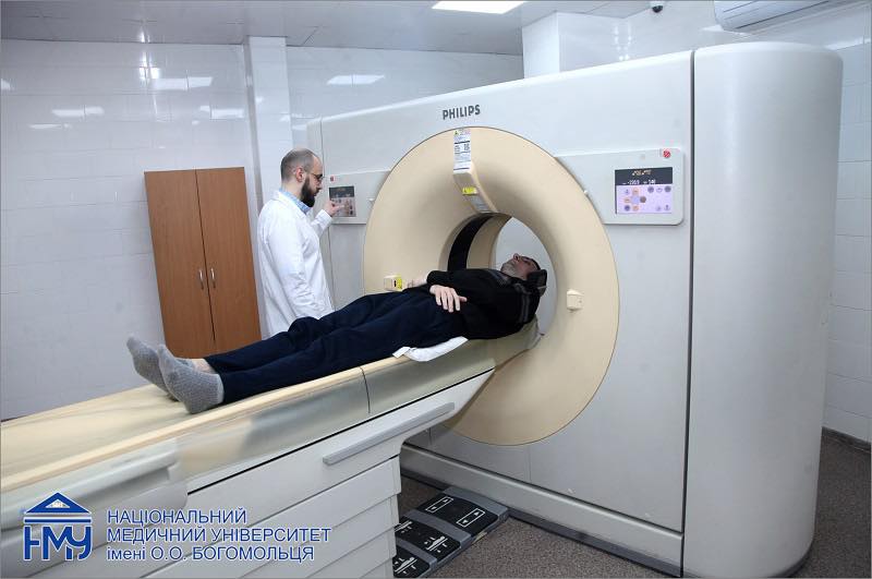 В Університетській клініці університету Богомольця відкрито кабінет комп’ютерної томографії