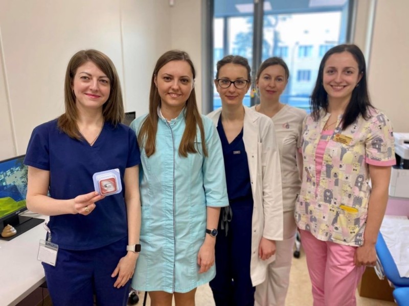 В Охматдиті вперше в Україні використали ендокапсулу для обстеження дитини