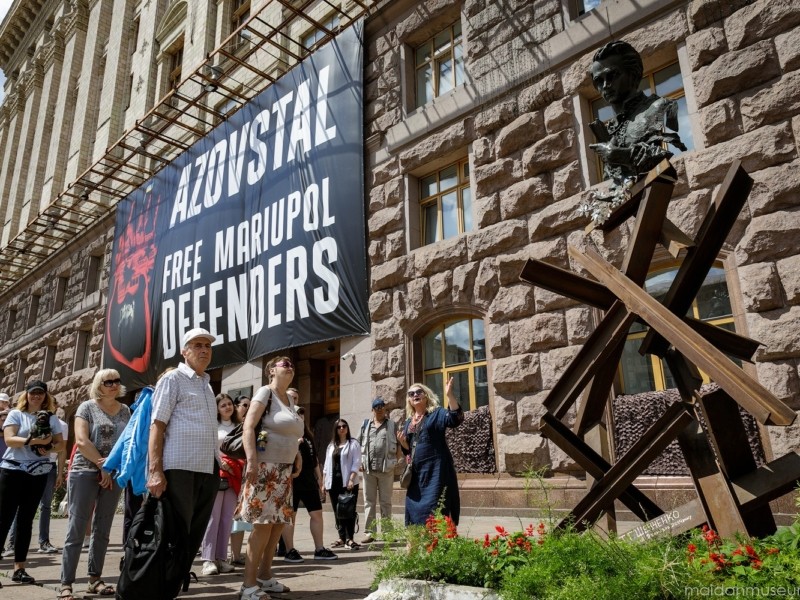 Музей Майдану запускає новий екскурсійний маршрут місцями Революції Гідності