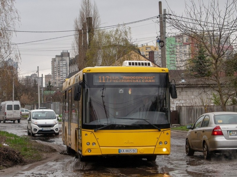 Із 15 квітня відновлюється автобусний маршрут № 117