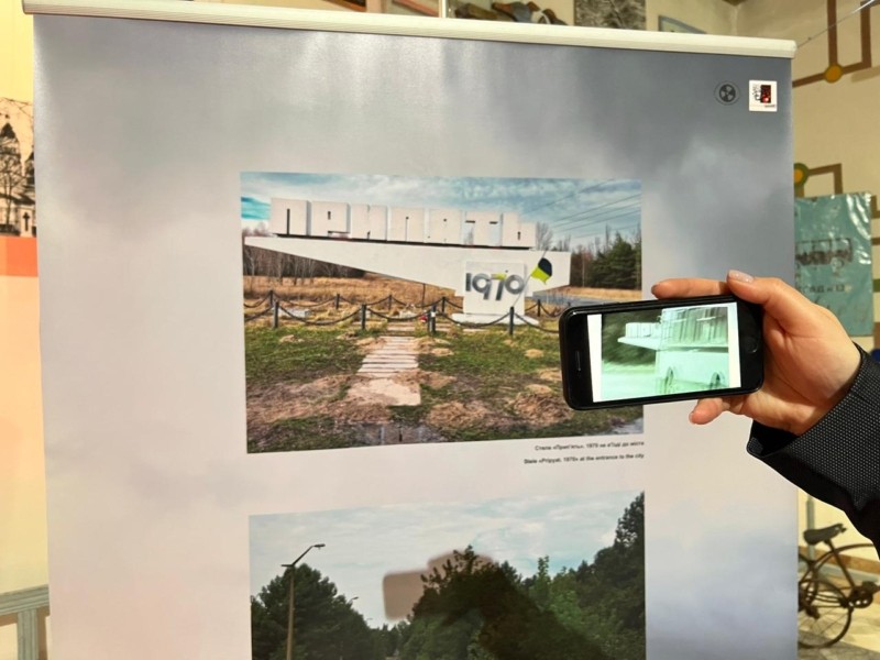 На виставці у Києві “оживають” фото Прип’яті після аварії на Чорнобильській АЕС