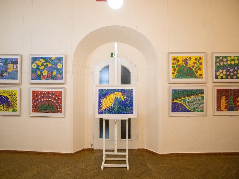 У Києві вперше можна побачити картини Марії Примаченко із циклу “Людям на радість”