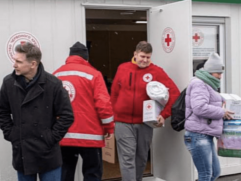 Бучанці отримуватимуть допомогу від Червоного Хреста за новою адресою