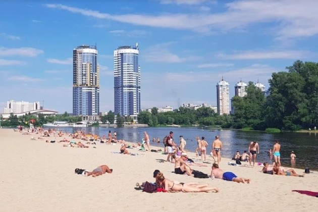 Цього літа у Києві планують відкрити всі пляжі