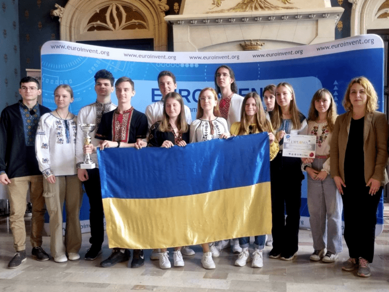 Українські підлітки вибороли 13 золотих медалей на європейській виставці «EUROINVENT»