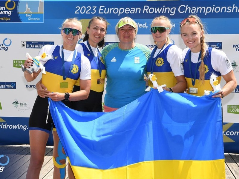Українці мають три медалі на чемпіонаті Європи з академічного веслування