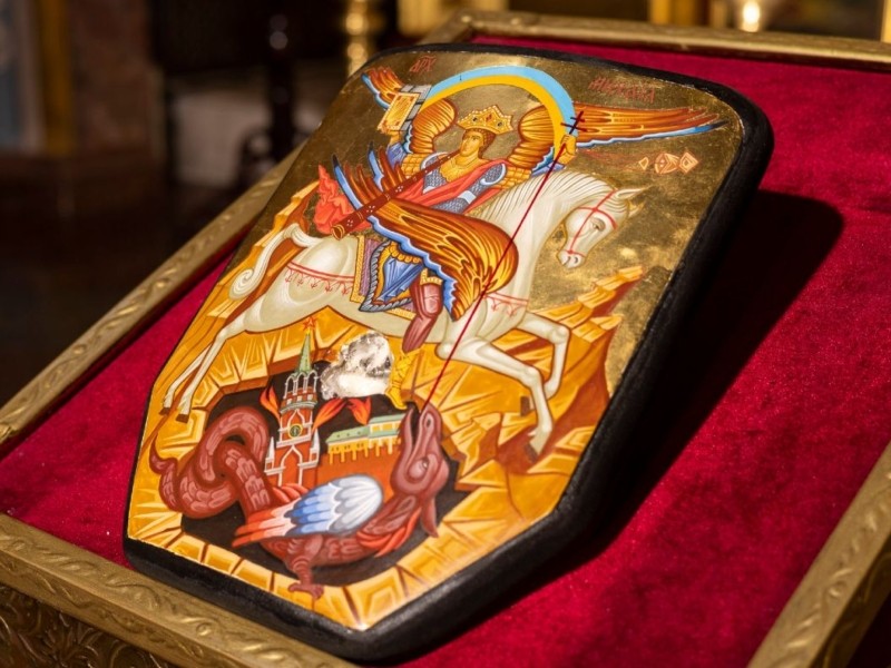 В костелі Святого Миколая покажуть унікальні ікони з бронеплит