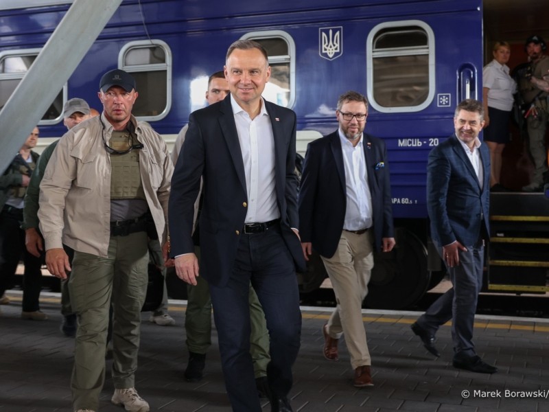 Президент Польщі Дуда прибув із візитом до Києва