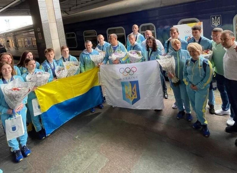 Привезли 11 медалей: на Київському вокзалі зустріли спортсменів з Європейський ігор