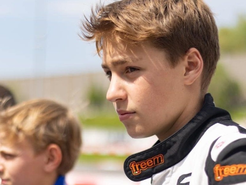 14-річний гонщик з Києва очолив рейтинг професійних картингістів