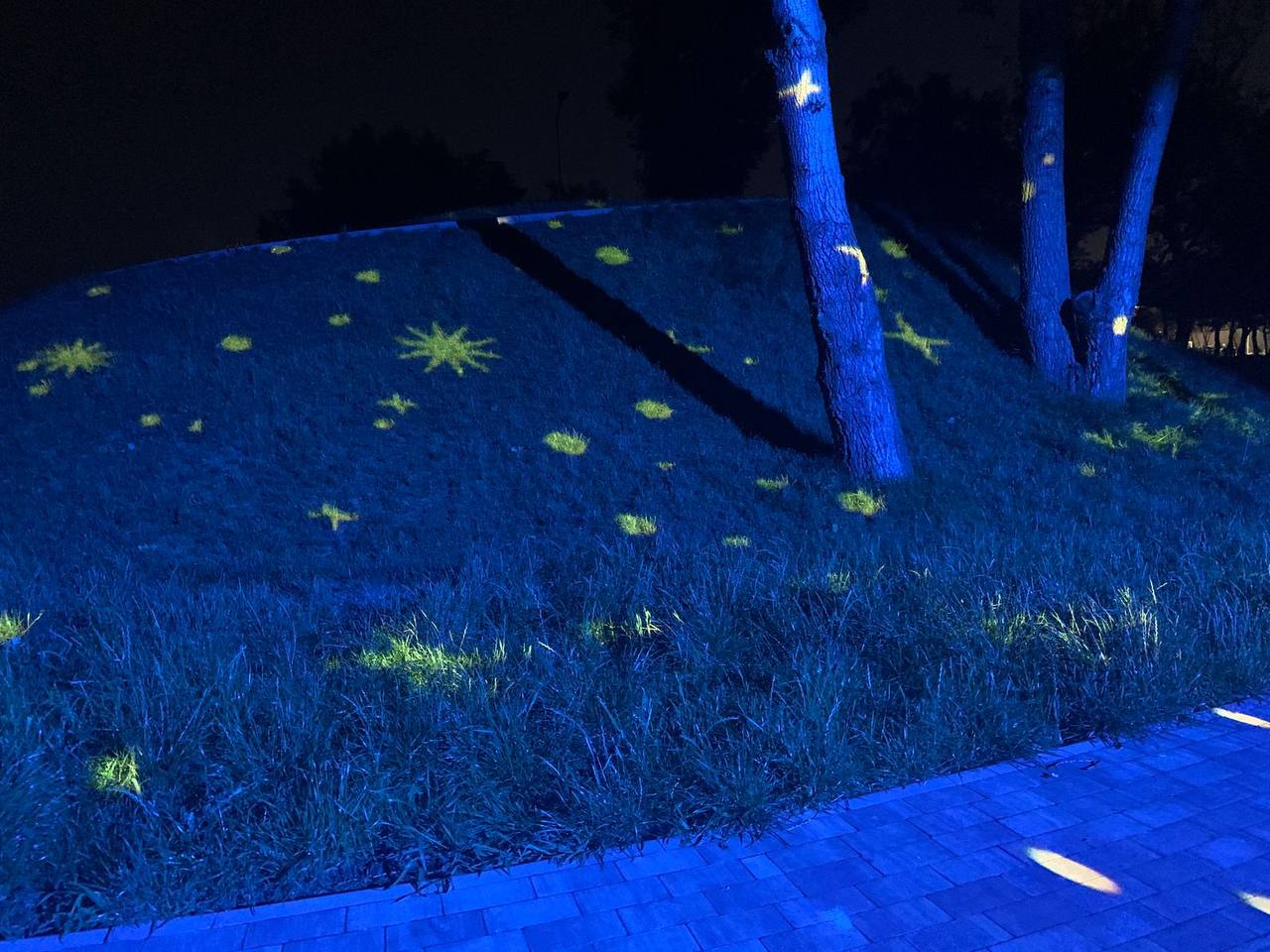 Стаття Новий парк у Дарницькому районі засяяв ліхтарями-зорями Ранкове місто. Київ