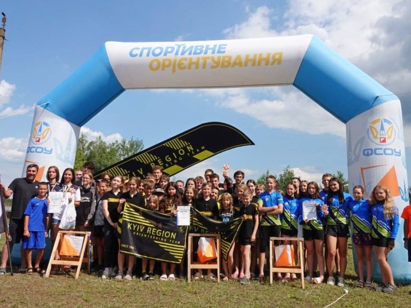 Школярі з Київщини перемогли на чемпіонаті України зі спортивного орієнтування