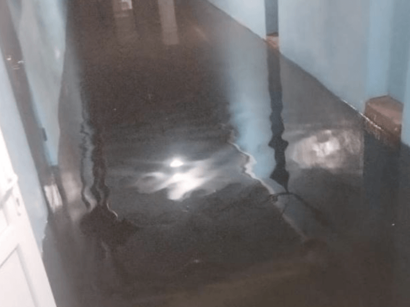 Злива затопила ліцей у Яготині