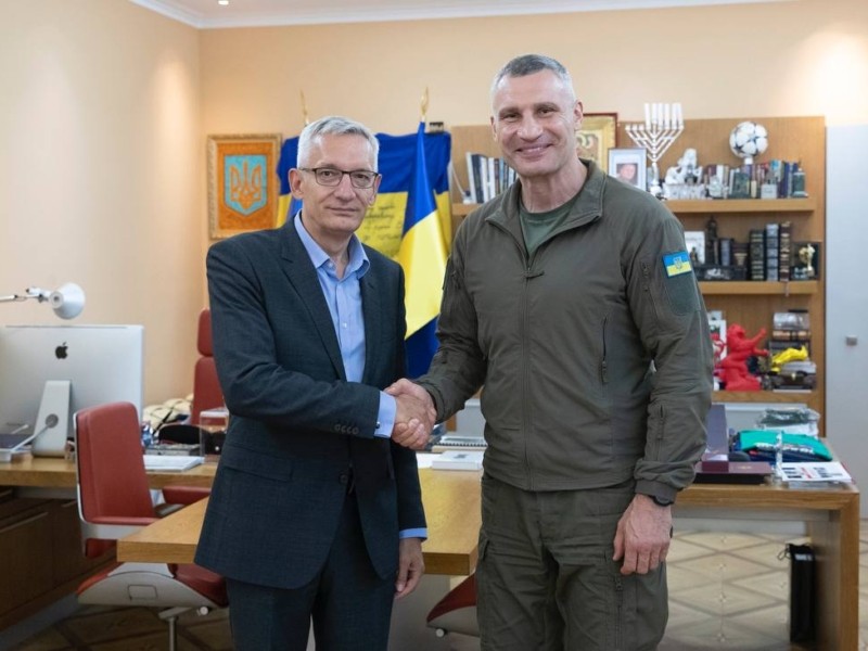 Кличко зустрівся з новопризначеним послом Німеччини в Україні