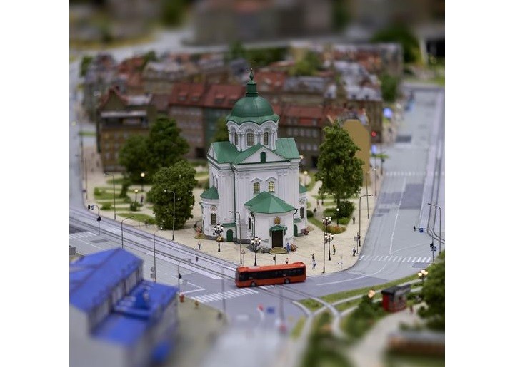 Мінікопія старовинної церкви на Подолі з’явилась на макеті Miniland.UA