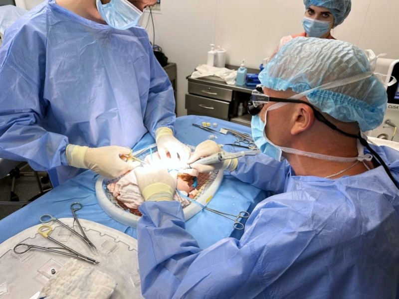 Київські кардіохірурги, які тренувалися у Відні, вперше провели протезування на серці методом Y-incision