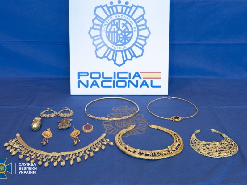 Полювання на “Скіфське золото”: у Мадриді затримали контрабандистів, які нелегально вивезли раритети з України для продажу
