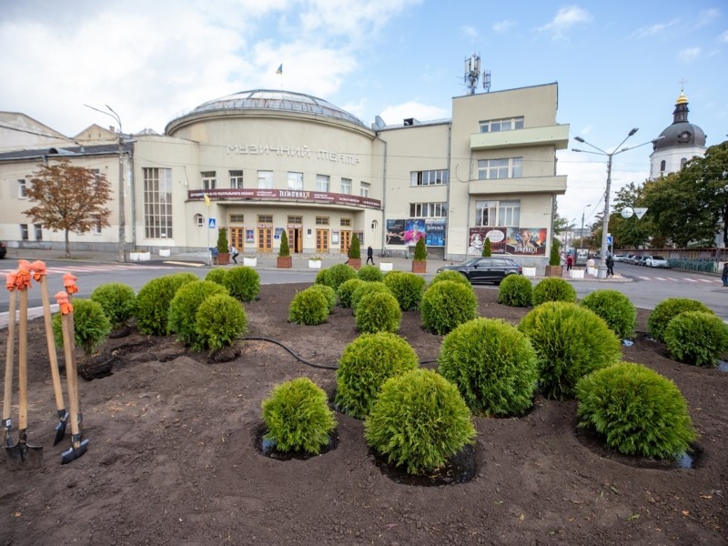 Тисячі дерев та мільйони квітів: скільки зелених насаджень висадили у Києві